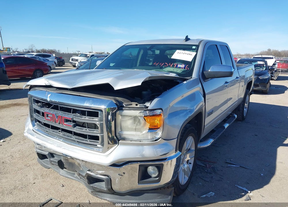 2015 GMC SIERRA 1500 SLE VIN: 1GTR1UECXFZ305654