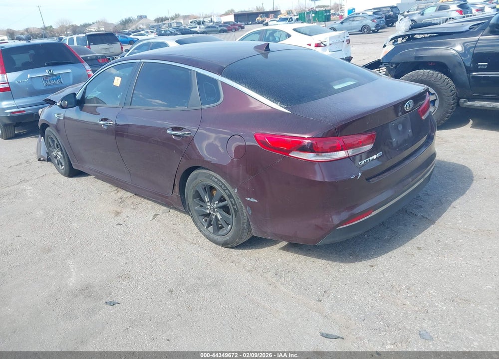 2018 KIA OPTIMA LX VIN: 5XXGT4L32JG181783