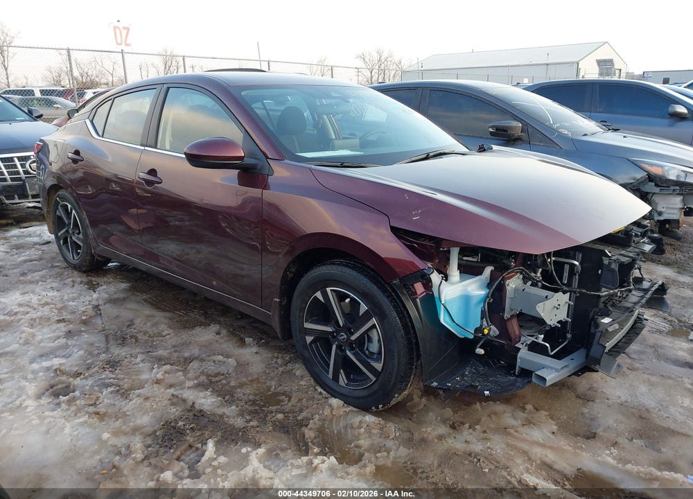 2025 NISSAN SENTRA SV VIN: 3N1AB8CV3SY397509