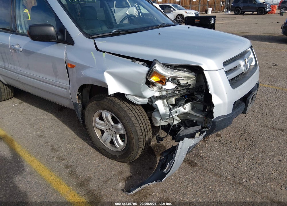 2008 HONDA PILOT VP VIN: 5FNYF18218B055907