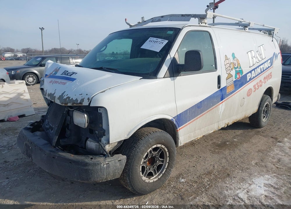 2008 GMC SAVANA WORK VAN VIN: 1GTHG35C981158460