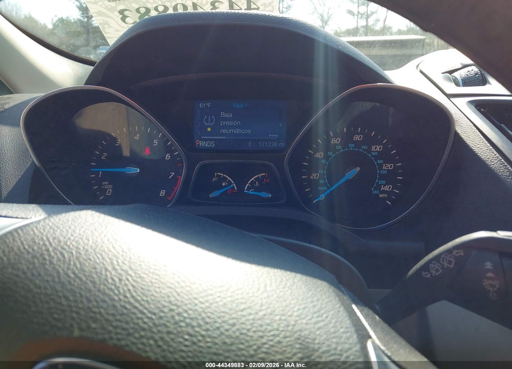 2013 FORD ESCAPE SE VIN: 1FMCU0GX2DUC91101
