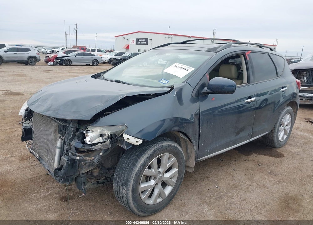 2013 NISSAN MURANO SL VIN: JN8AZ1MU6DW208033