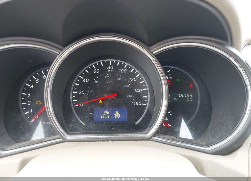2013 NISSAN MURANO SL VIN: JN8AZ1MU6DW208033