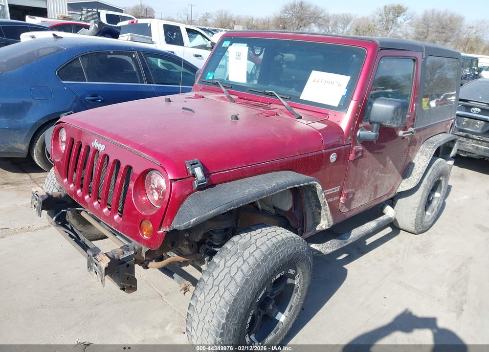 2011 JEEP WRANGLER SPORT VIN: 1J4AA2D13BL525808