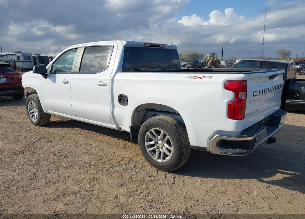 2021 CHEVROLET SILVERADO 1500 4WD  SHORT BED LT WITH 2FL VIN: 1GCPYJEK6MZ431502
