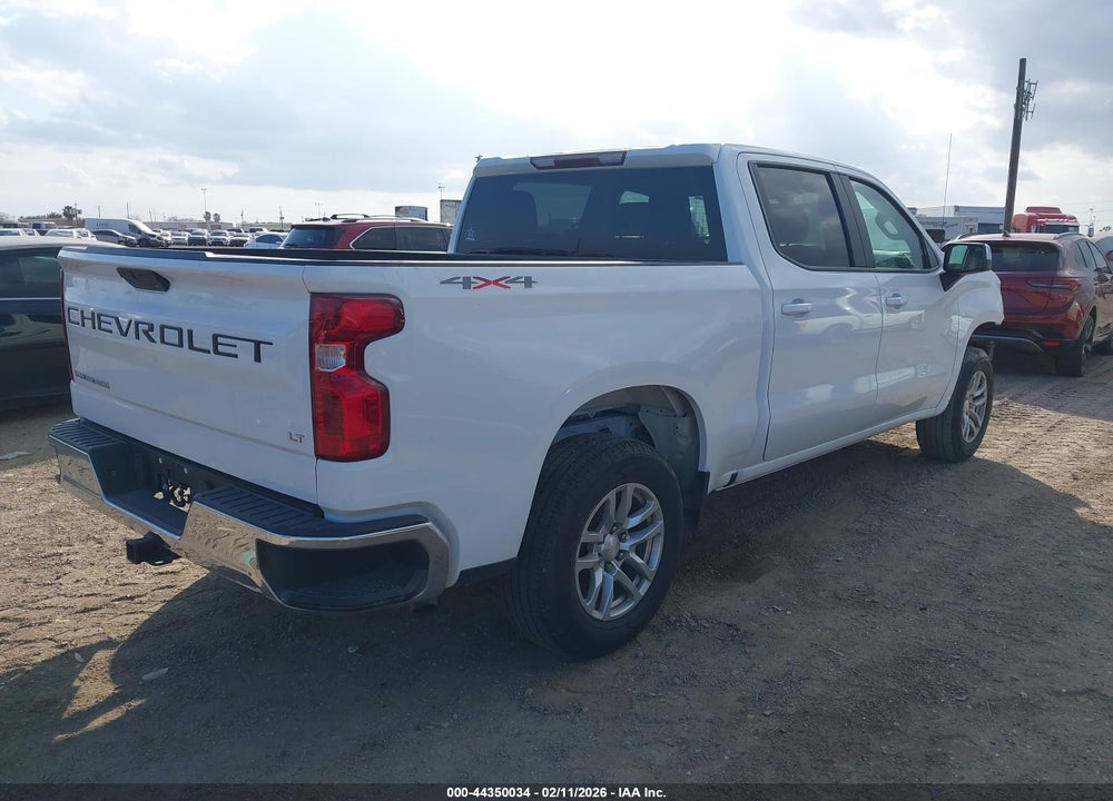 2021 CHEVROLET SILVERADO 1500 4WD  SHORT BED LT WITH 2FL VIN: 1GCPYJEK6MZ431502