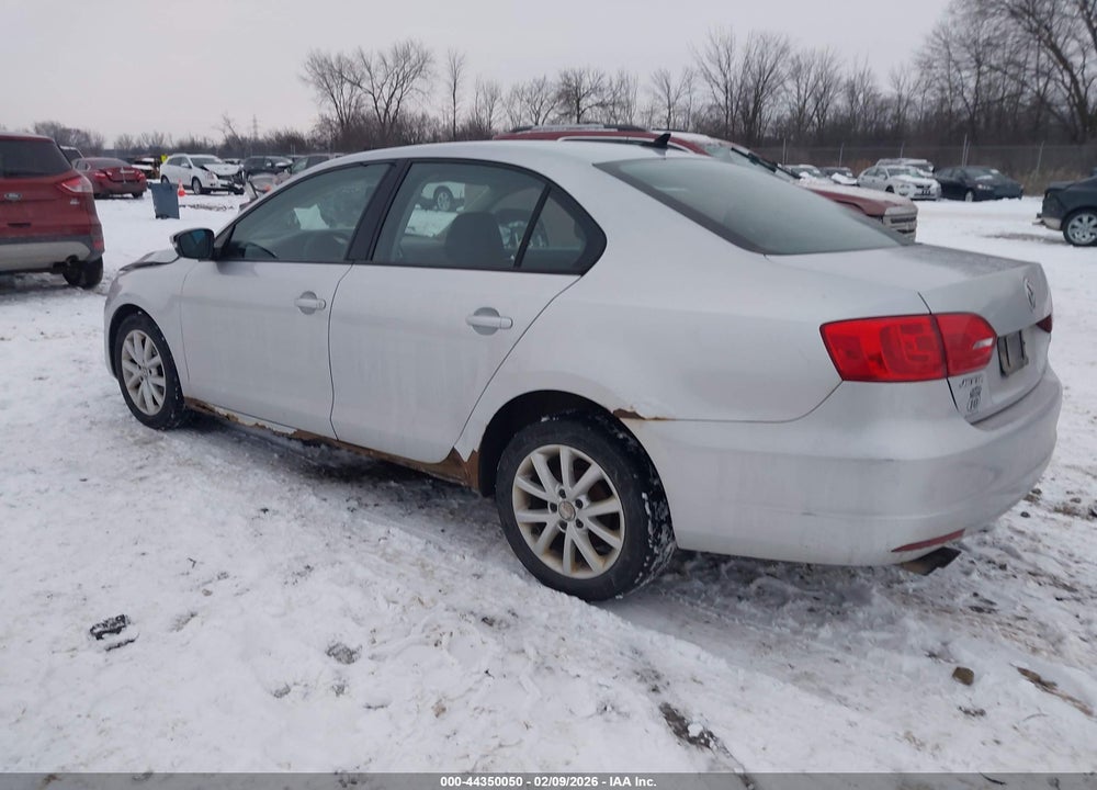 2011 VOLKSWAGEN JETTA 2.5L SE VIN: 3VWDX7AJ5BM354705