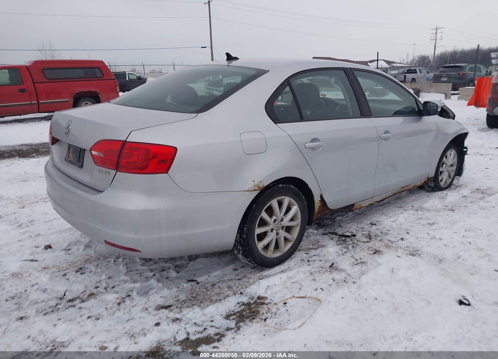 2011 VOLKSWAGEN JETTA 2.5L SE VIN: 3VWDX7AJ5BM354705