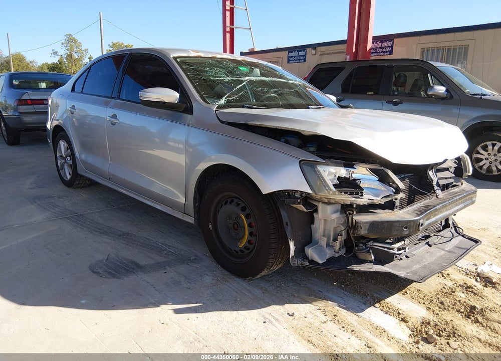 2012 VOLKSWAGEN JETTA 2.5L SE VIN: 3VWDP7AJ6CM306857