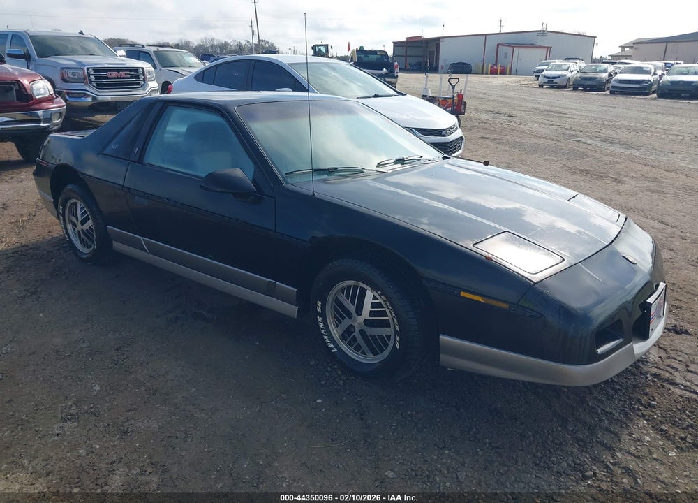 1985 PONTIAC FIERO GT VIN: 1G2PG3790FP244459