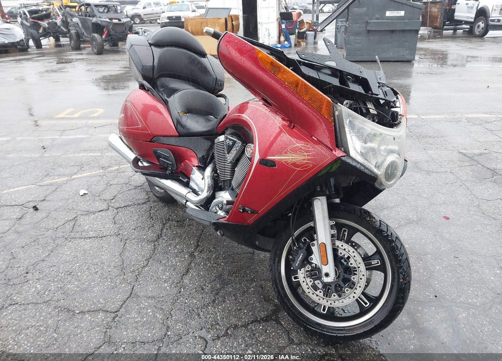 2012 VICTORY MOTORCYCLES VISION TOUR VIN: 5VPSW36N0C3006283