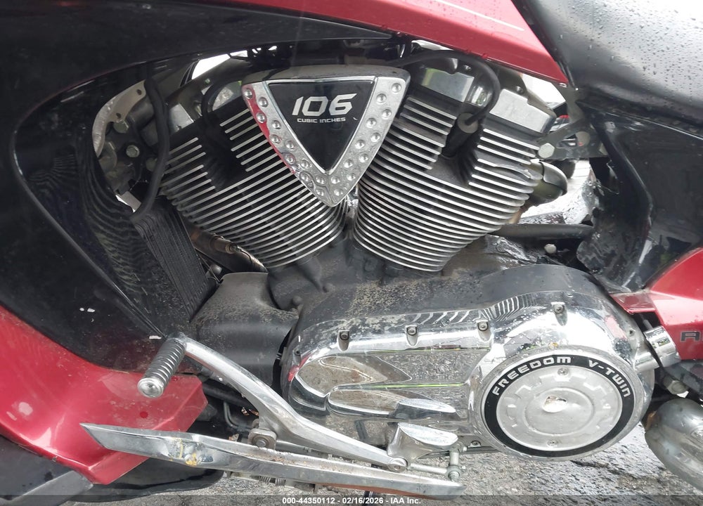 2012 VICTORY MOTORCYCLES VISION TOUR VIN: 5VPSW36N0C3006283
