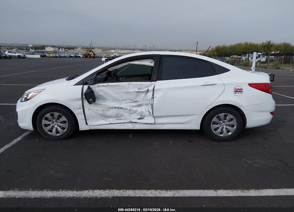 2016 HYUNDAI ACCENT SE VIN: KMHCT4AE3GU160913