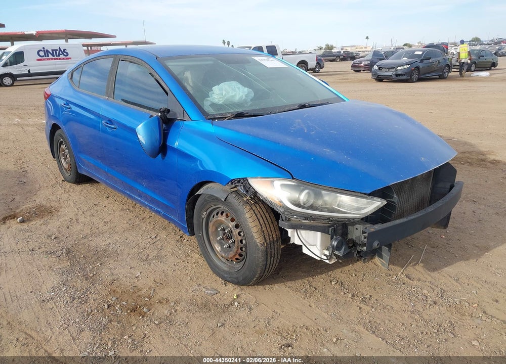 2018 HYUNDAI ELANTRA SE VIN: KMHD74LF9JU478122