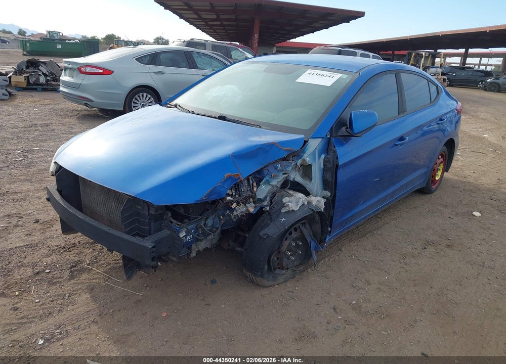 2018 HYUNDAI ELANTRA SE VIN: KMHD74LF9JU478122