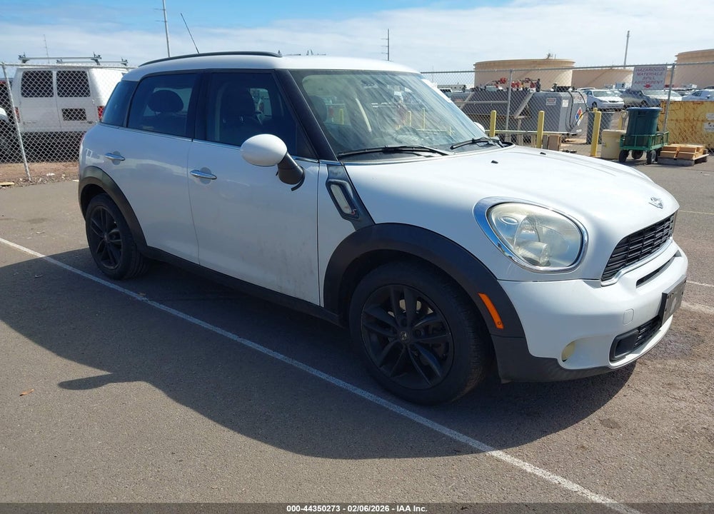 2011 MINI COOPER S COUNTRYMAN VIN: WMWZC3C55BWL79405