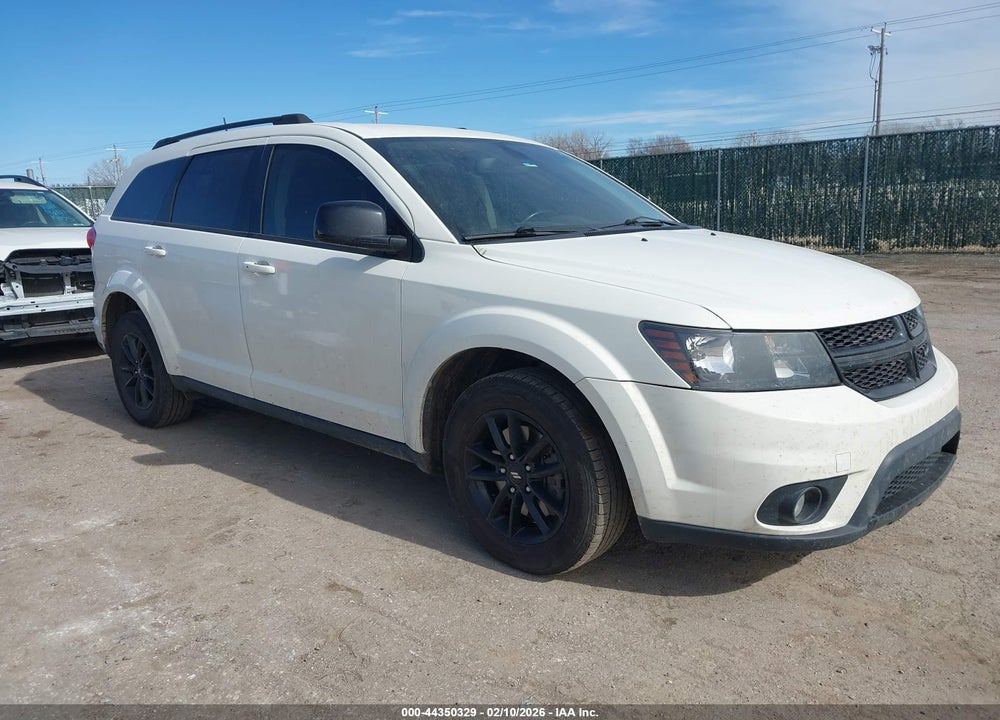 2019 DODGE JOURNEY SE VIN: 3C4PDCBB4KT845636