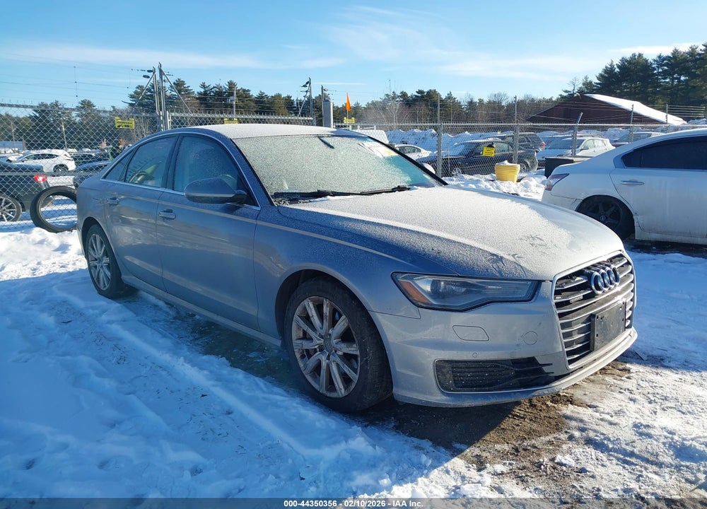 2016 AUDI A6 2.0T PREMIUM PLUS VIN: WAUGFAFC6GN008439
