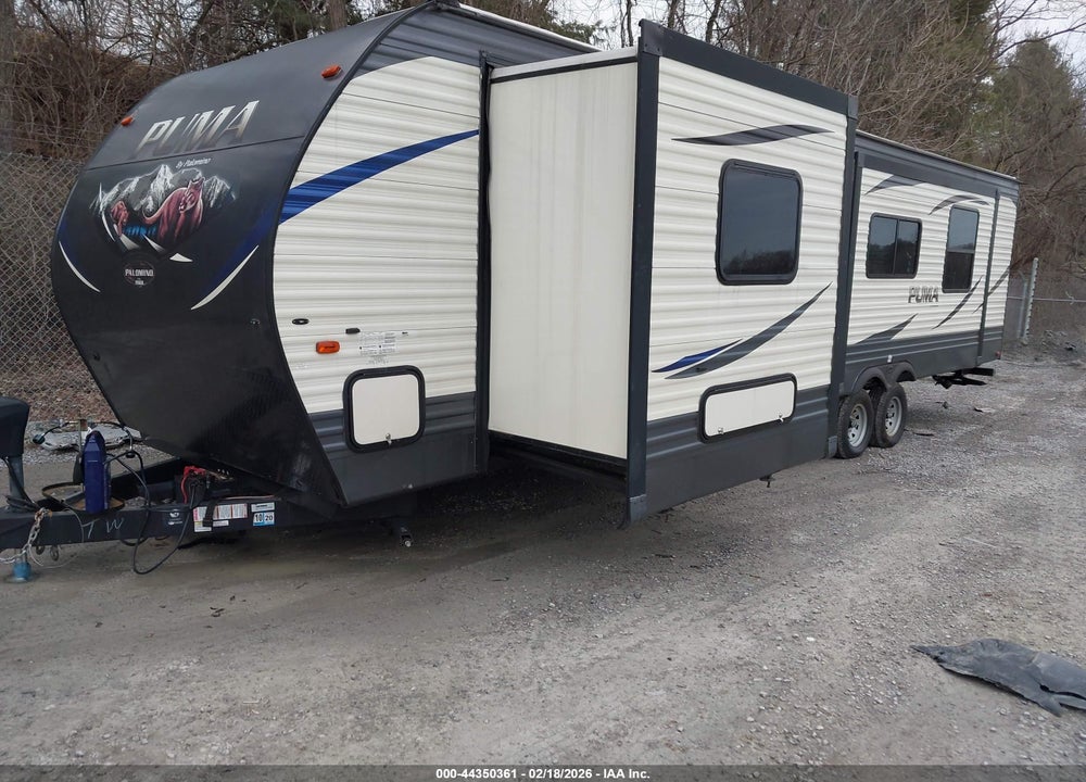 2018 PALOMINO BY FOREST R PUMA SERIES M-32RKTS VIN: 4X4TPUH29JP072081