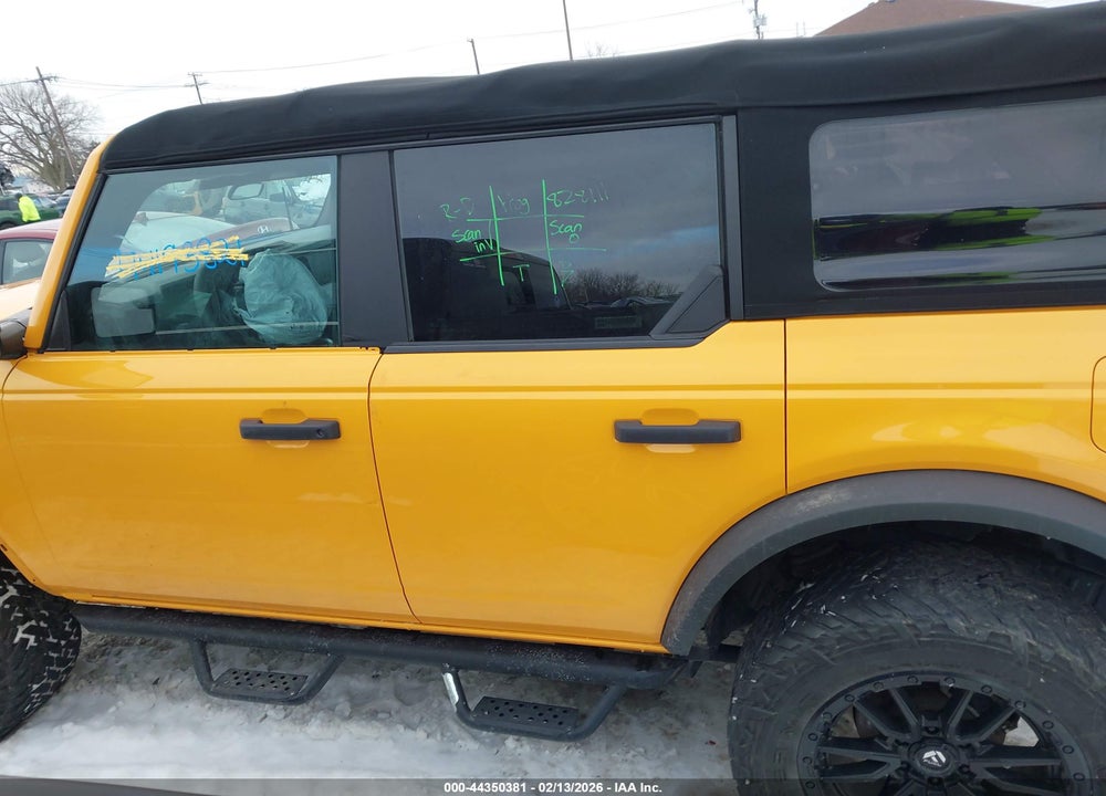 2022 FORD BRONCO VIN: 1FMEE5BP0NLB40856