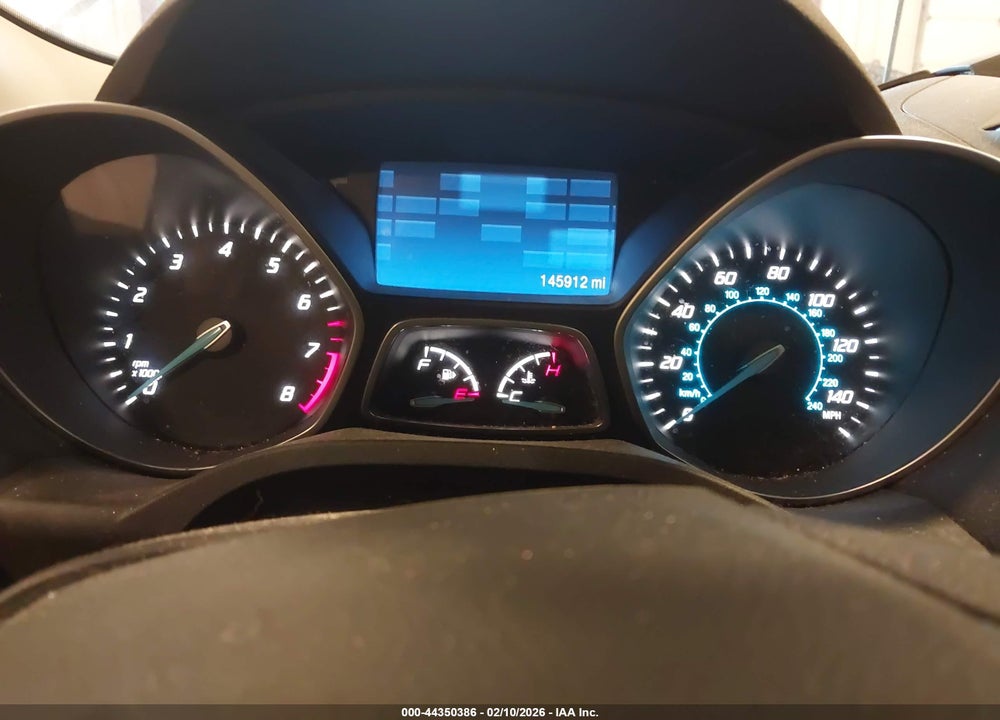2014 FORD ESCAPE S VIN: 1FMCU0F71EUE08539