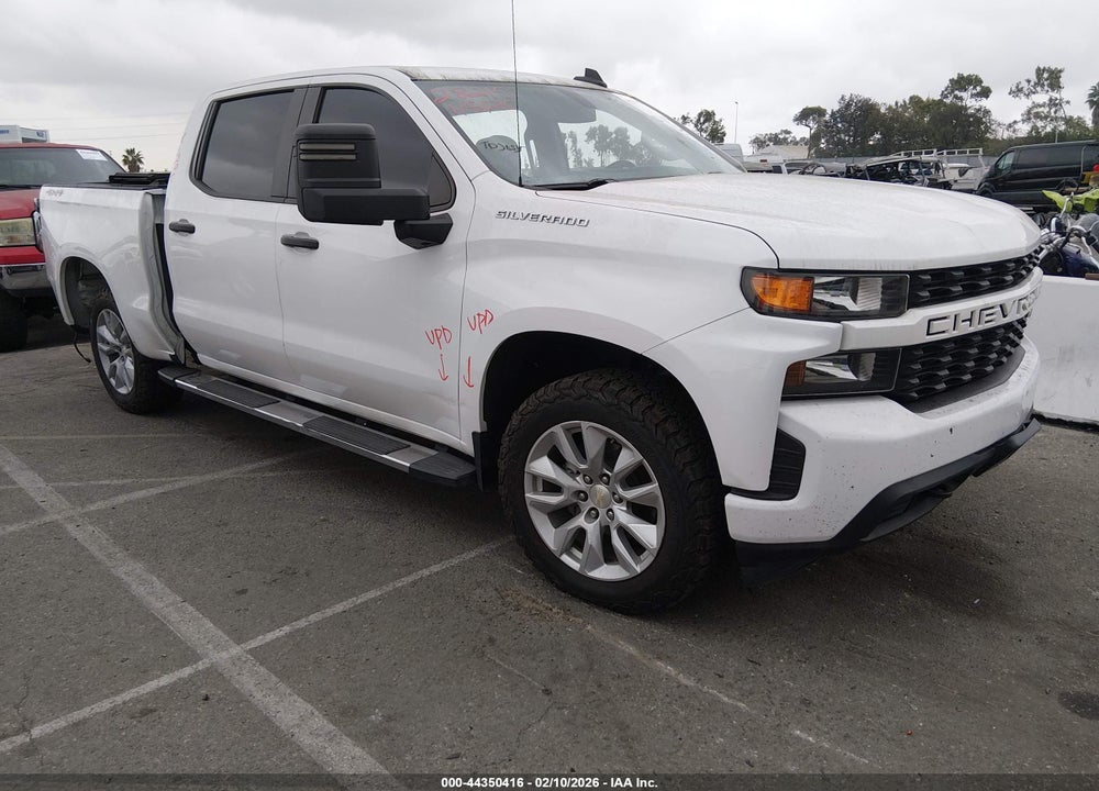2019 CHEVROLET SILVERADO 1500 CUSTOM VIN: 3GCUYBEF9KG700925