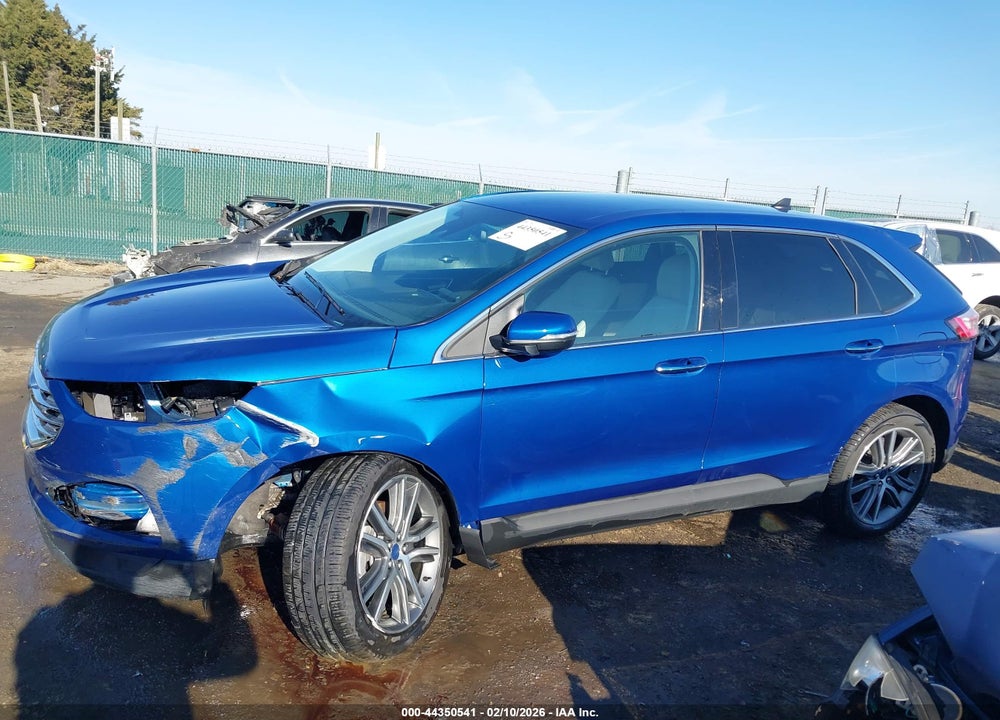 2022 FORD EDGE TITANIUM VIN: 2FMPK4K96NBB07602
