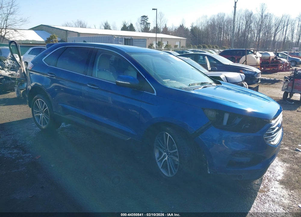2022 FORD EDGE TITANIUM VIN: 2FMPK4K96NBB07602