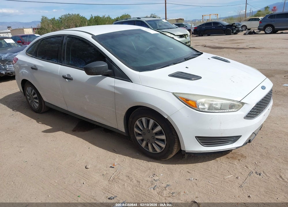 2017 FORD FOCUS S VIN: 1FADP3E25HL296187