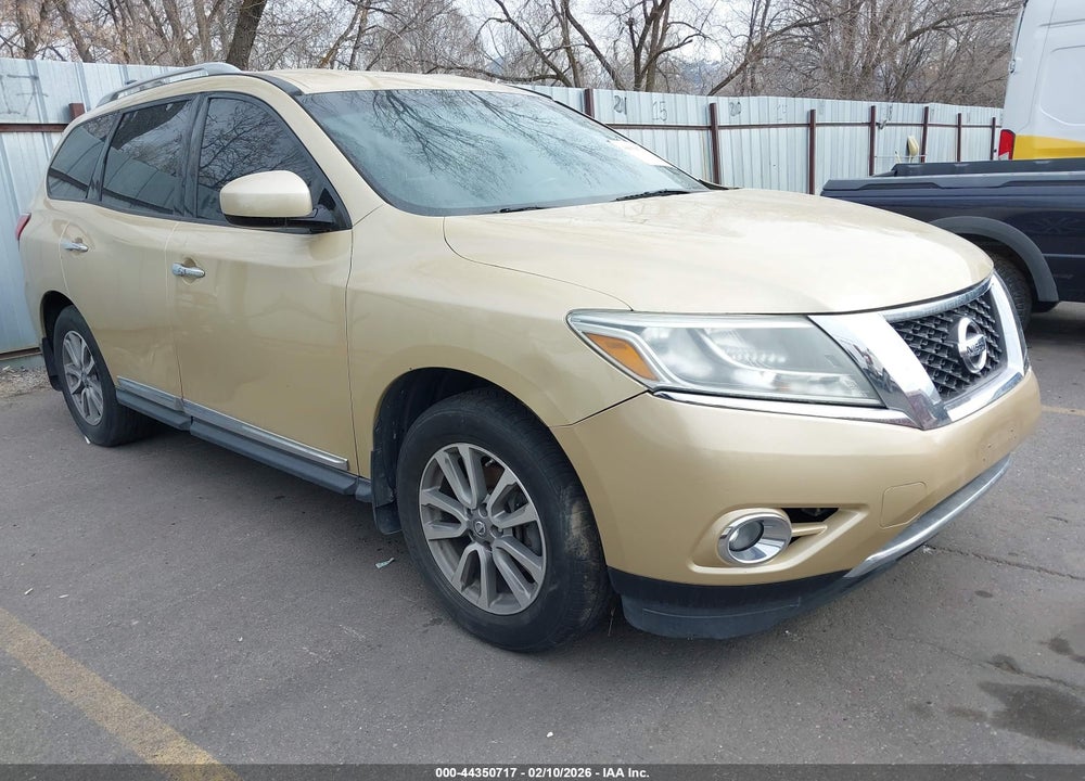 2013 NISSAN PATHFINDER SL VIN: 5N1AR2MM5DC606669