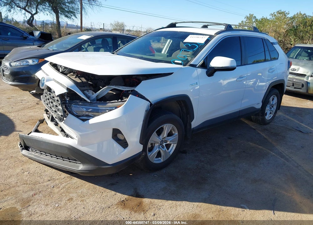 2019 TOYOTA RAV4 HYBRID XLE VIN: 2T3RWRFV5KW007389