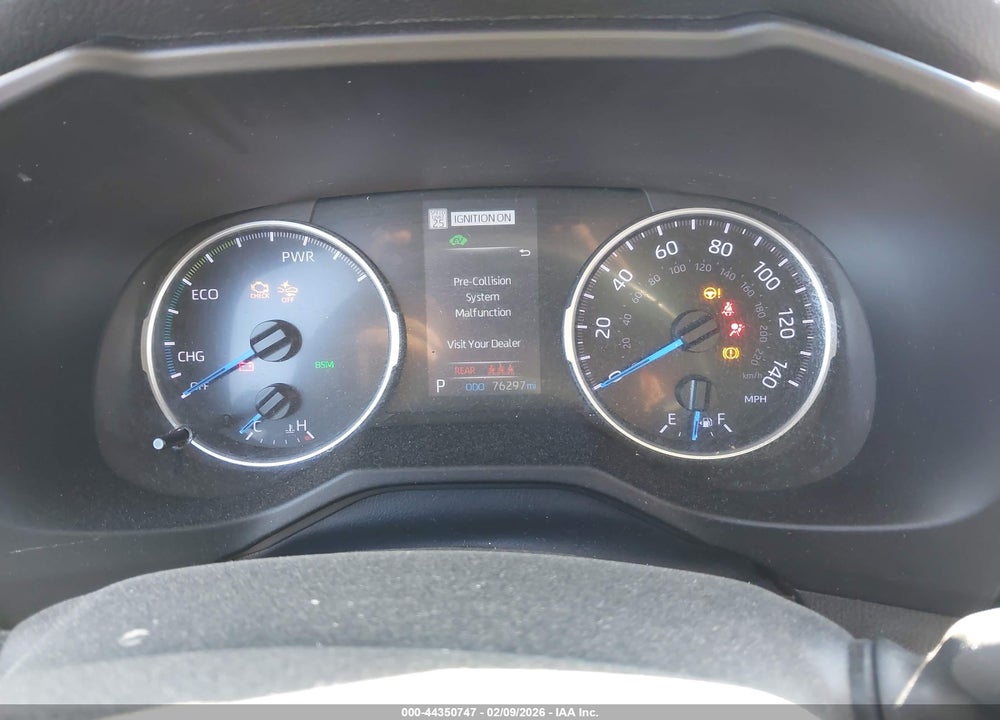 2019 TOYOTA RAV4 HYBRID XLE VIN: 2T3RWRFV5KW007389