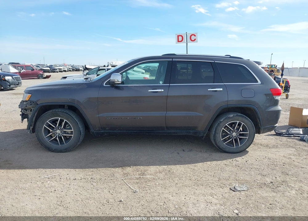 2017 JEEP GRAND CHEROKEE LIMITED 4X4 VIN: 1C4RJFBG8HC828390
