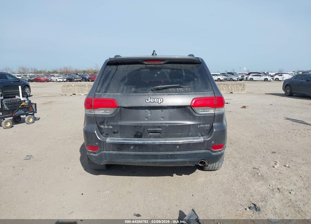 2017 JEEP GRAND CHEROKEE LIMITED 4X4 VIN: 1C4RJFBG8HC828390