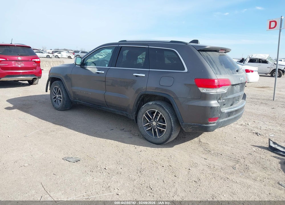 2017 JEEP GRAND CHEROKEE LIMITED 4X4 VIN: 1C4RJFBG8HC828390