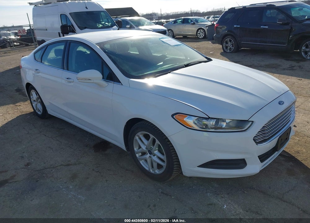 2014 FORD FUSION SE VIN: 3FA6P0H75ER375855