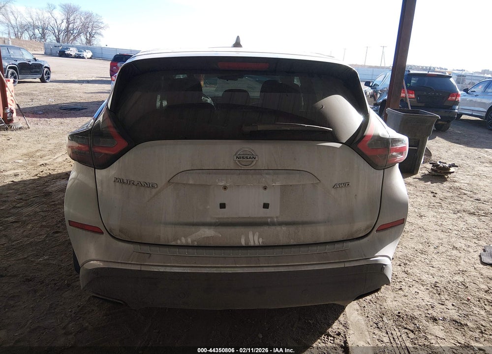 2020 NISSAN MURANO S INTELLIGENT AWD VIN: 5N1AZ2ASXLN174859