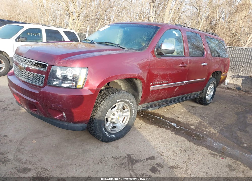 2008 CHEVROLET SUBURBAN 2500 LT VIN: 3GNGK26K18G128274