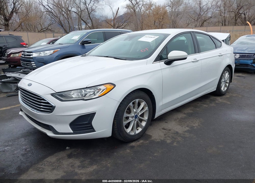 2019 FORD FUSION SE VIN: 3FA6P0HD8KR133823