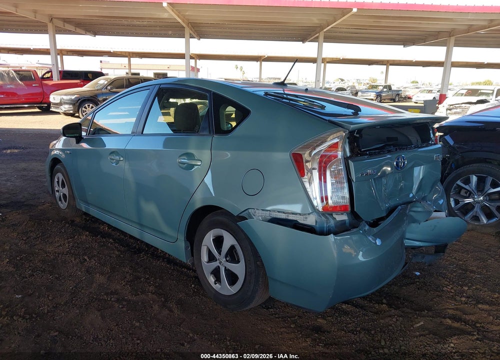 2015 TOYOTA PRIUS THREE VIN: JTDKN3DU0F1880001