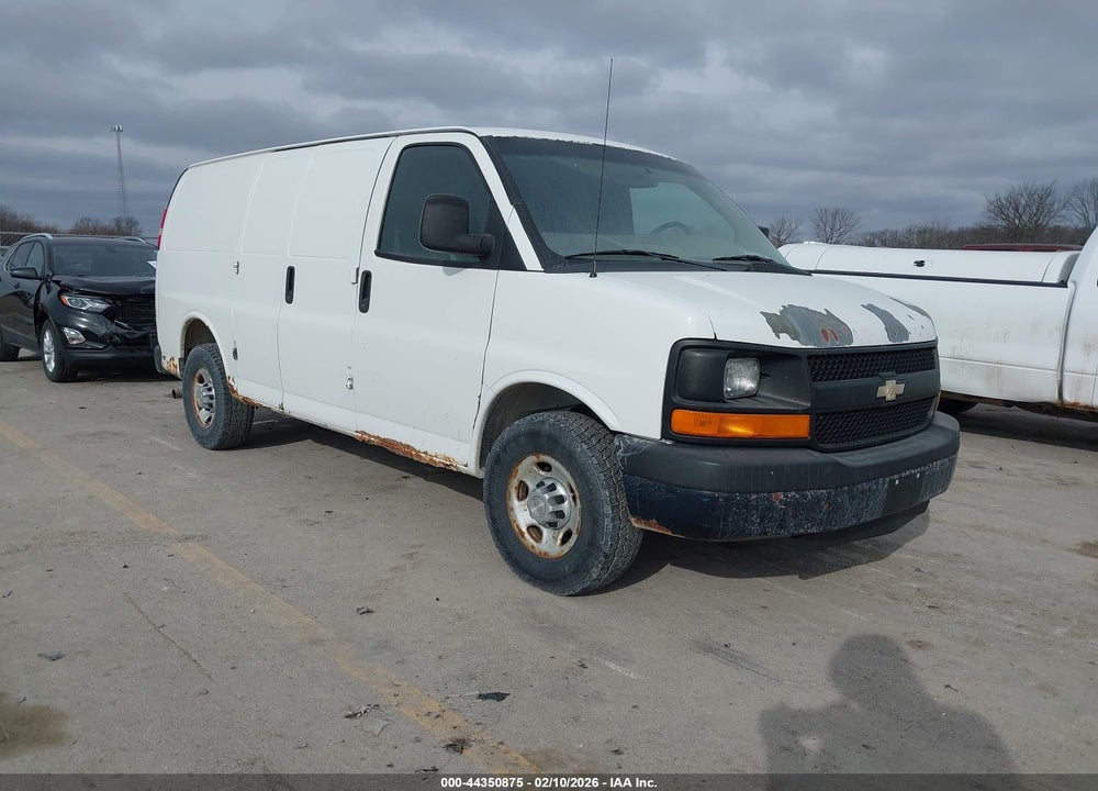 2011 CHEVROLET EXPRESS 2500 WORK VAN VIN: 1GCWGFFA0B1141821