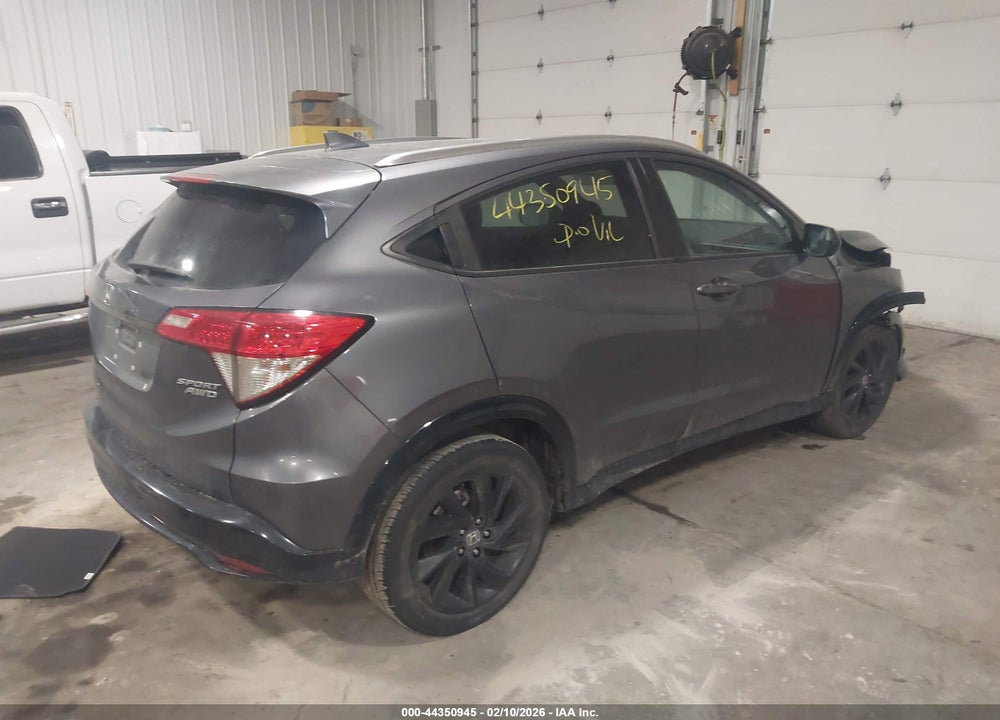 2022 HONDA HR-V AWD SPORT VIN: 3CZRU6H14NM711131