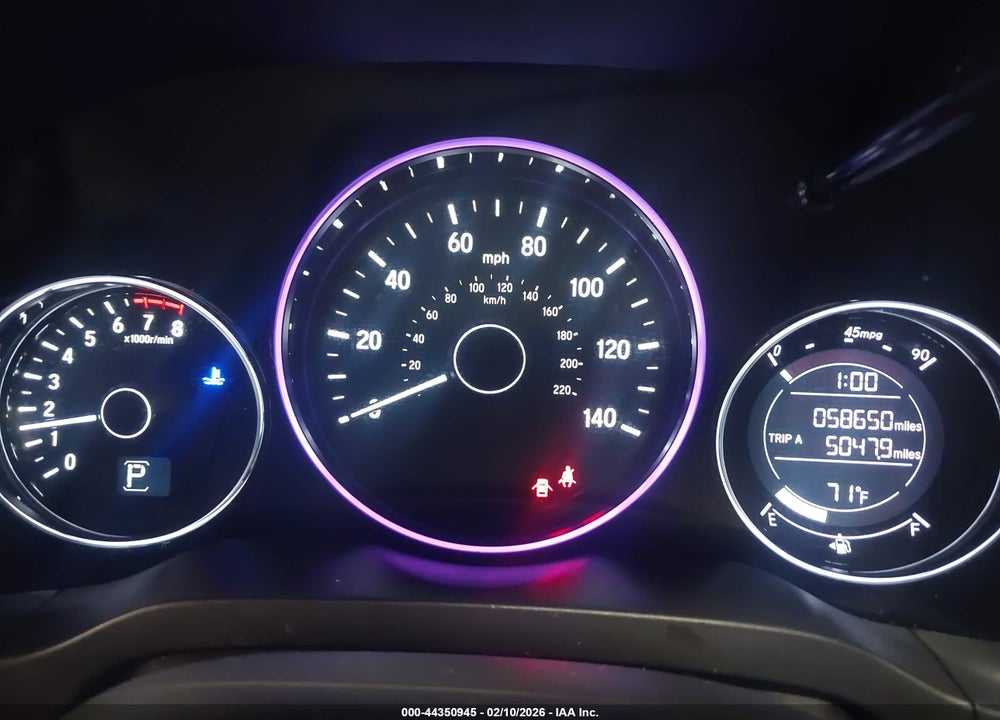 2022 HONDA HR-V AWD SPORT VIN: 3CZRU6H14NM711131