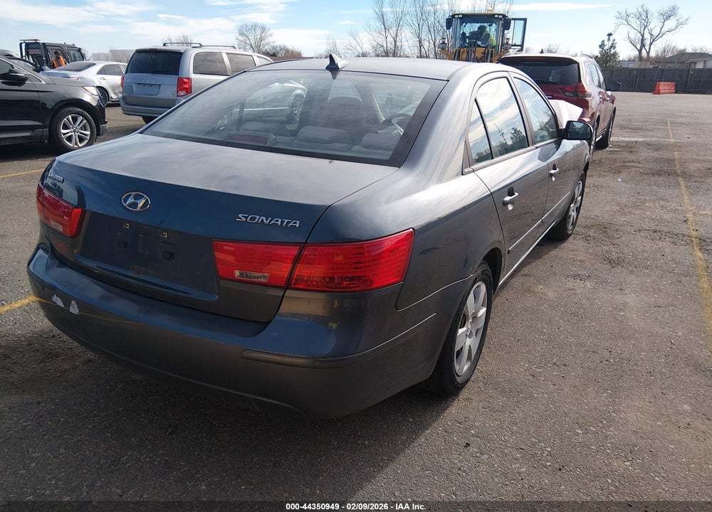 2009 HYUNDAI SONATA GLS VIN: 5NPET46C79H443347