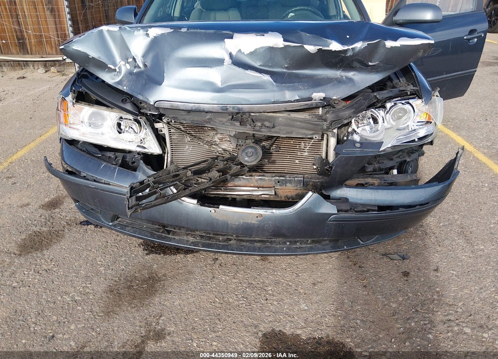 2009 HYUNDAI SONATA GLS VIN: 5NPET46C79H443347