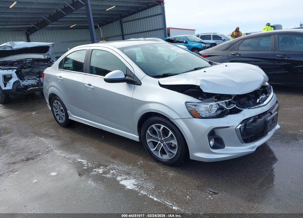 2018 CHEVROLET SONIC LT AUTO VIN: 1G1JD5SH7J4121619