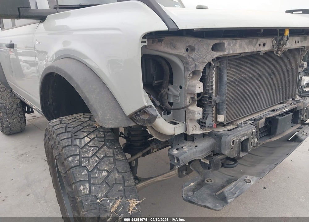 2022 FORD BRONCO BIG BEND VIN: 1FMDE5BHXNLA96837