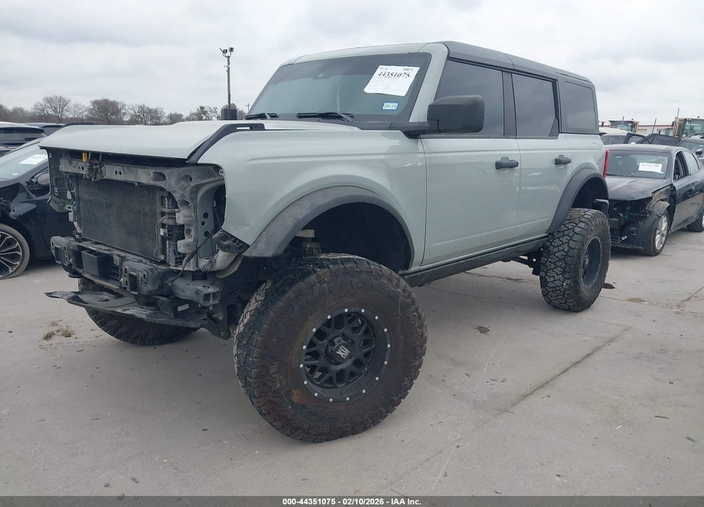2022 FORD BRONCO BIG BEND VIN: 1FMDE5BHXNLA96837
