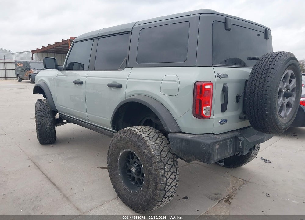 2022 FORD BRONCO BIG BEND VIN: 1FMDE5BHXNLA96837